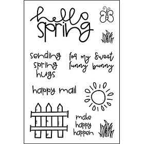 The Stamps of Life springscene2stamp Clear Stamp Set