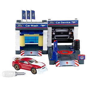 Theo Klein Ford: Service Station Play Workshop with 2019 Ford Mustang