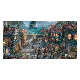 Thomas Kinkade Disney Pirates of the Caribbean - 16" x 31" Gallery ...