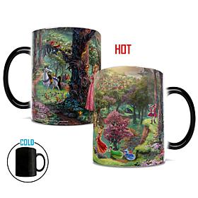 Thomas Kinkade Disney Sleeping Beauty Heat-Sensitive Morphing Mug