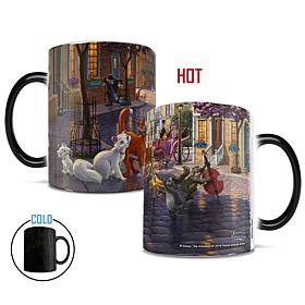 Thomas Kinkade Disney The Aristocats Heat-Sensitive Morphing Mug