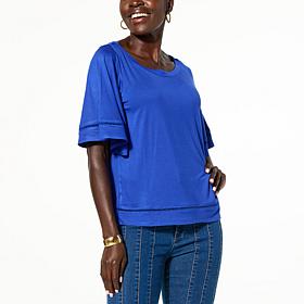 Tower Hill by Christie Brinkley Bell Sleeve T-Shirt