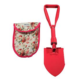 Tower Hill by Christie Brinkley Folding Garden Shovel with Bag