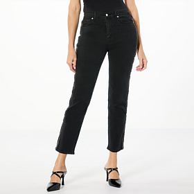 Tower Hill by Christie Brinkley Frayed Sideseam Jean