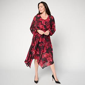 Tower Hill by Christie Brinkley Handkerchief Dress