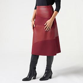 Tower Hill by Christie Brinkley Patchwork Aline Skirt