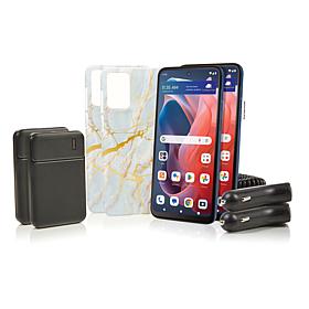 Tracfone 2pk Moto G Play 6.5" w/1500 Talk/Text/Data, 5K mAh Power Bank