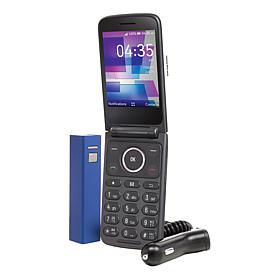 Tracfone TCL Flip 3 Bundle with 1200 Talk/Text/Data 1-Year Plan