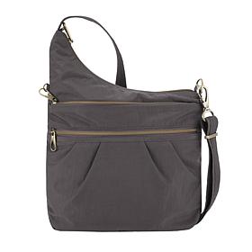 Travelon Anti-Theft Signature 3-Compartment Crossbody Bag 13.75"x11.5"