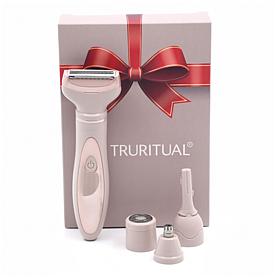 TruRitual 4-in-1 Rechargeable Trimmer with LED Battery Display