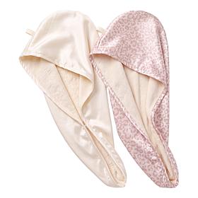 TruRitual Dual-Sided Hair Towel 2-pack