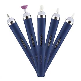 TruRitual Rechargeable Electric Nail File Kit with Tips