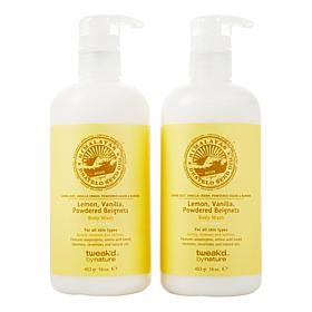 Tweak'd by Nature 2-pack Supersize Lemon Vanilla Body Wash