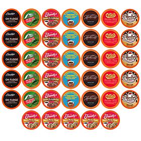 Two Rivers Coffee 40ct Chocolate Lovers Coffee Pods Sampler