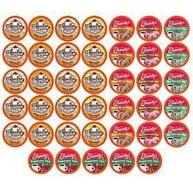 Two Rivers Coffee 40ct Ice Cream Flavored Coffee Pods Variety 