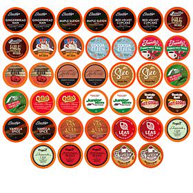 Two Rivers Holiday Flavors K-Cup Pods, Variety Pack - 40-Count