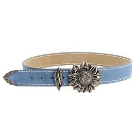TWRHLL by Christie Brinkley Adjustable Sunflower Belt