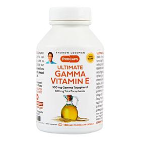 Ultimate Gamma Vitamin E - 180 Capsules
