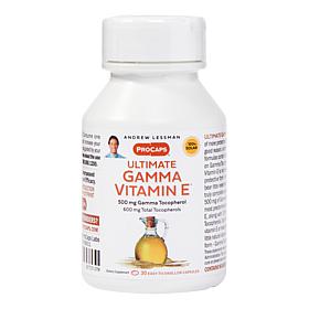 Ultimate Gamma Vitamin E - 30 Capsules