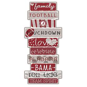 University of Alabama Celebrations Stack 24" Sign 