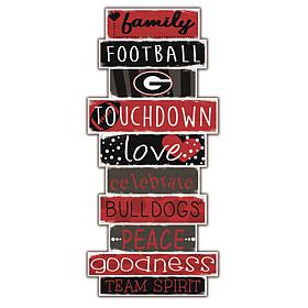 University of Georgia Celebrations Stack 24" Sign 
