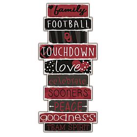 University of Oklahoma Celebrations Stack 24" Sign 