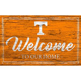 University of Tennessee Team Color Welcome Sign - 11x19"