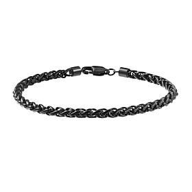 Van Heusen Men’s Stainless Steel Wheat Chain Bracelet