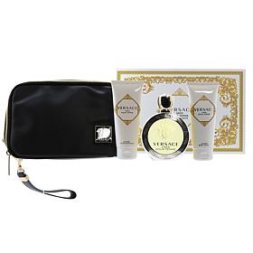 Versace Eros Pour Femme Fragrance Set with Bag