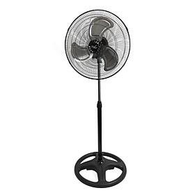 Vie Air 18 Inch Industrial Heavy Duty Pedestal Oscillating Metal St...
