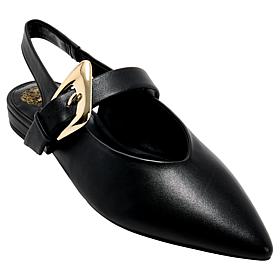 Vince Camuto Amoret Leather/Suede Slingback Flat