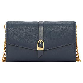 Vince Camuto Haley Leather Flap Wallet with Optional Chain