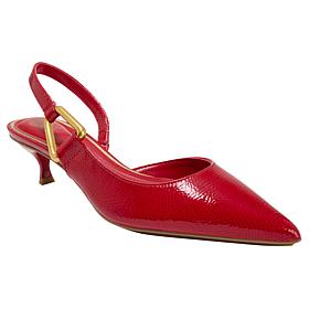 Vince Camuto Inari Leather Slingback Kitten Heel