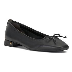 Vince Camuto Jenlea Slip-On Low Block-Heel Ballet Flat