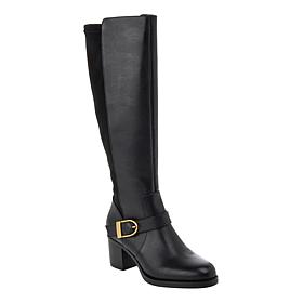 Vince Camuto Zennia Wide Calf Tall Boot with Stretch Back