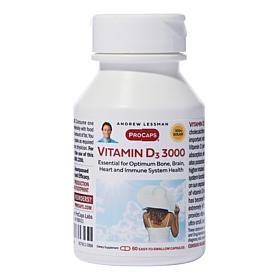 Vitamin D3-3000 - 60 Capsules