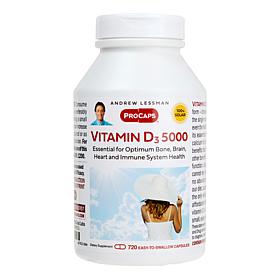 Vitamin D3-5000 - 720 Capsules