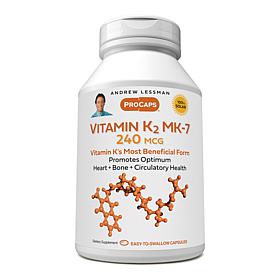Vitamin K-2 MK-7 240 - 180 Capsules