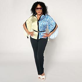 Vivica A. Fox Collection Luxe Knit Trouser Pant