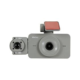 Vivitar 4K AI Smart Dashcam with Dual Cameras and Smart Alerts