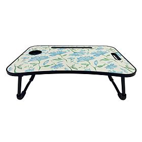 VYBZ Folding Multimedia Workstation with Cup Holder and Stand