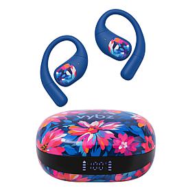 VYBZ Open-Ear Wireless Headphones with Charging Case