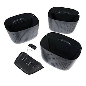 WallyGrow Eco Mountable Wall Planters - 3-pack