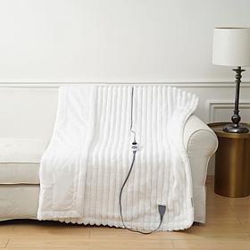 Warm & Cozy Faux Fur Heated Throw