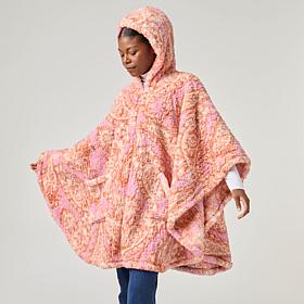 Warm & Cozy Sherpa Zip Angel Wrap