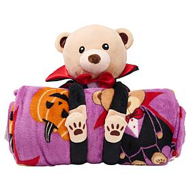 Warm & Cozy Throw & Huggable Friend
