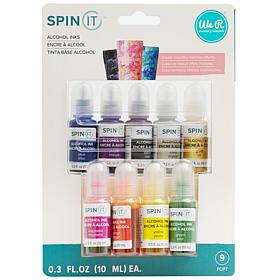 We R Makers Spin It Alcohol Ink 9/Pkg Rainbow