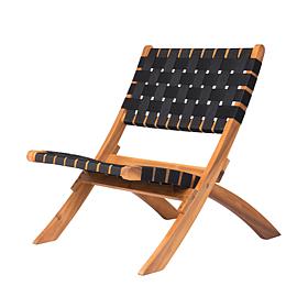 Well Traveled Living Sava Folding Outdoor Chair