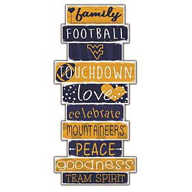 West Virginia University Celebrations Stack 24" Sign 