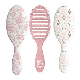 Wet Brush Ditsy Floral 3-piece Hair Brush Bundle